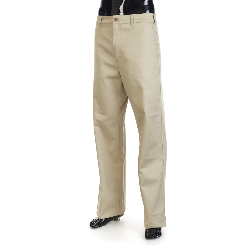 新品未使用⭐︎MHL. WASHD CHINO COTTON MHL./WASHED CHINO COTTON PANTS (BEIGE)