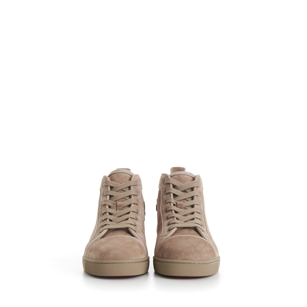 Louis High Top Sneakers Suede, Saharienne Beige