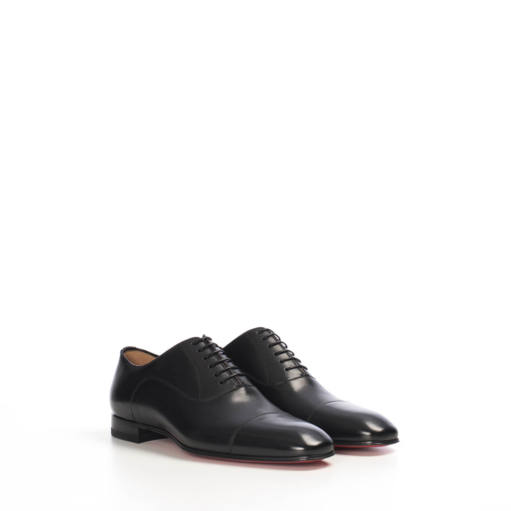 Greggo Oxford Shoes In Black Leather – CHIIIQ display picture 3