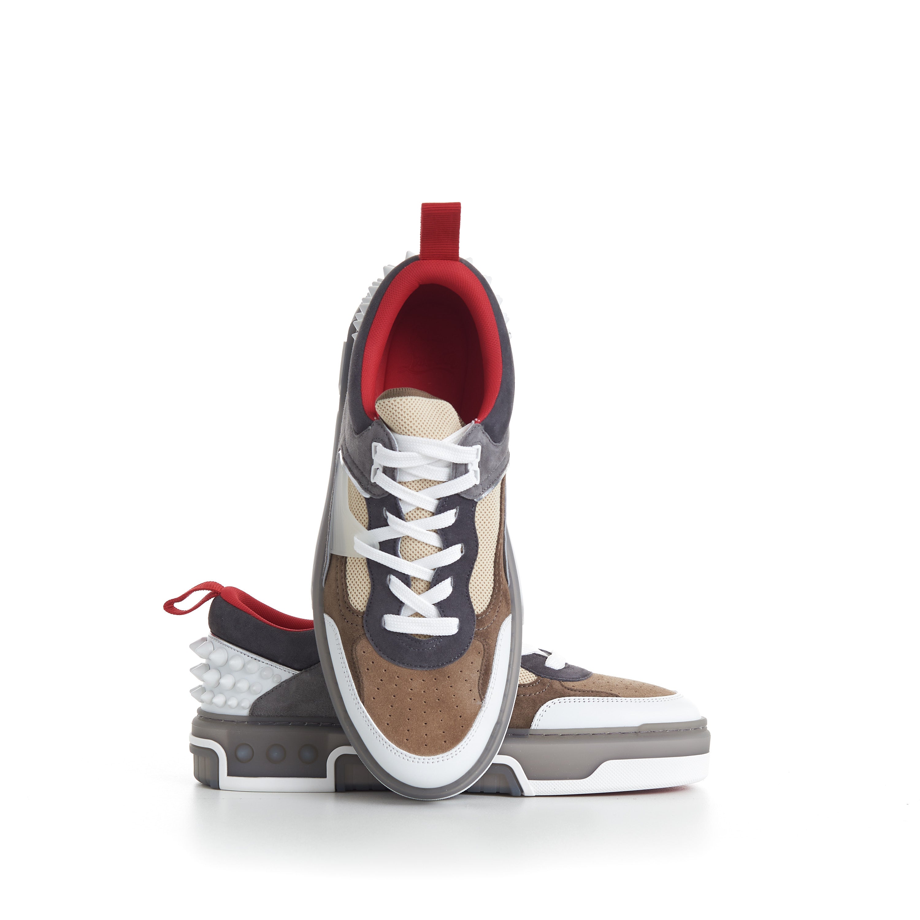 New Astroloubi Low Top Sneakers - Leather, Spikes – CHIIIQ