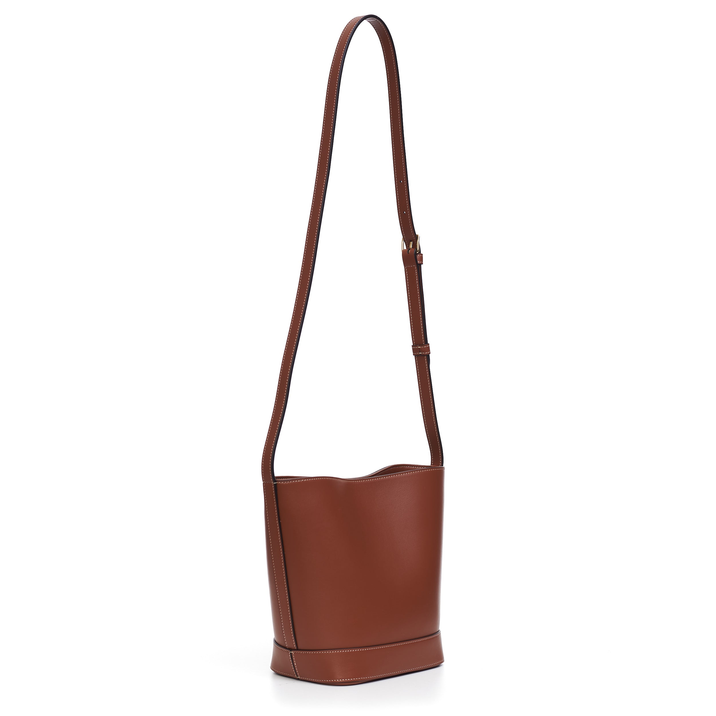 Small Bucket CUIR TRIOMPHE in Triomphe Canvas and calfskin